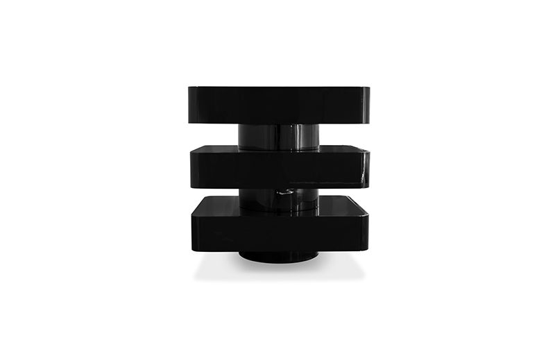 SHINTO | Black and White Modern Desk by BRABBU