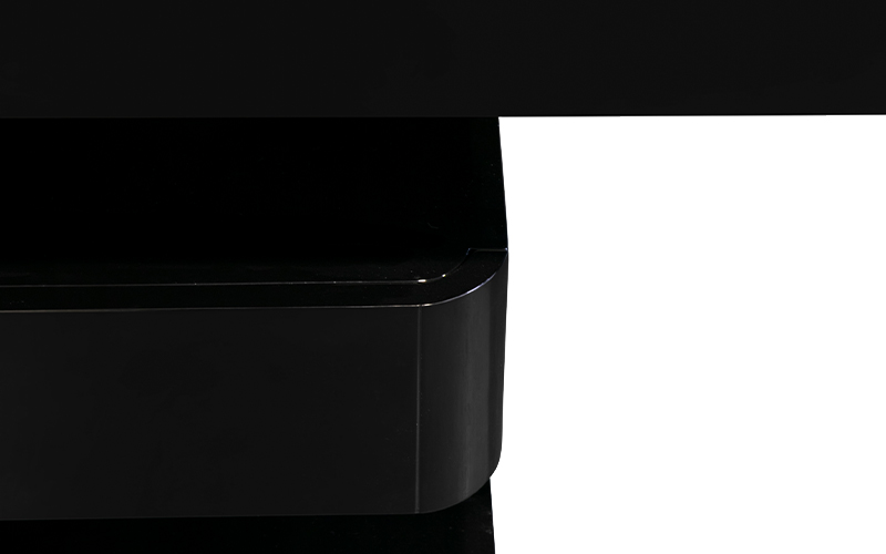 SHINTO | Black and White Modern Desk by BRABBU