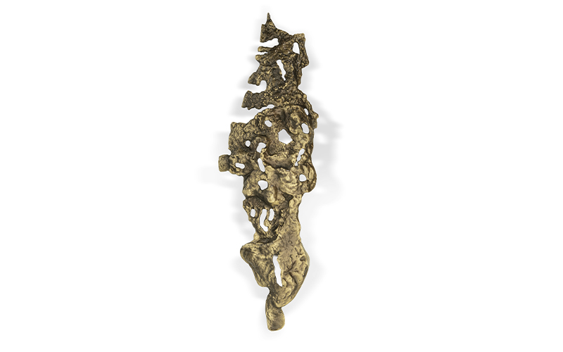 CAY | Gold Brass Modern Classic Wall Light by BRABBU
