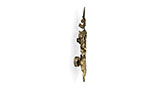CAY | Gold Brass Modern Classic Wall Light by BRABBU