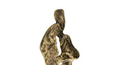 CAY | Gold Brass Modern Classic Wall Light by BRABBU