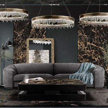 BB_NAICCA_Suspension_Light_CAY_Rectangle_Mirror_WALES_II_Sofa