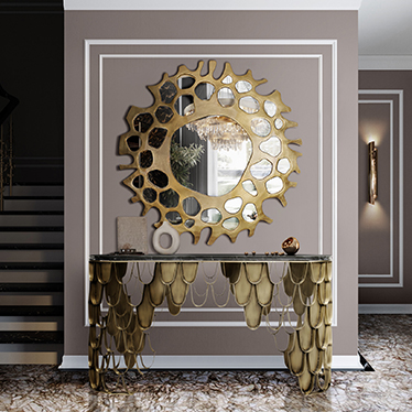 BB_KOI_Console_CYRUS_Wall_Light_HELIOS_Mirror