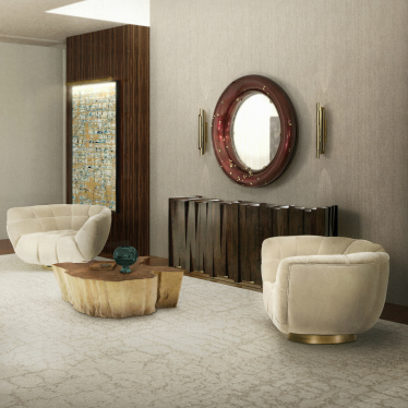 Modern interior design in London.