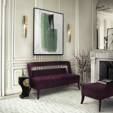 Modern living room design.