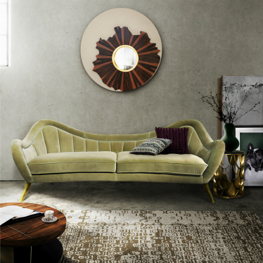 Modern living room set.