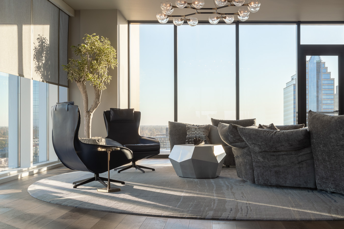 Contemporary Penthouse in California by Benning Design Constructions