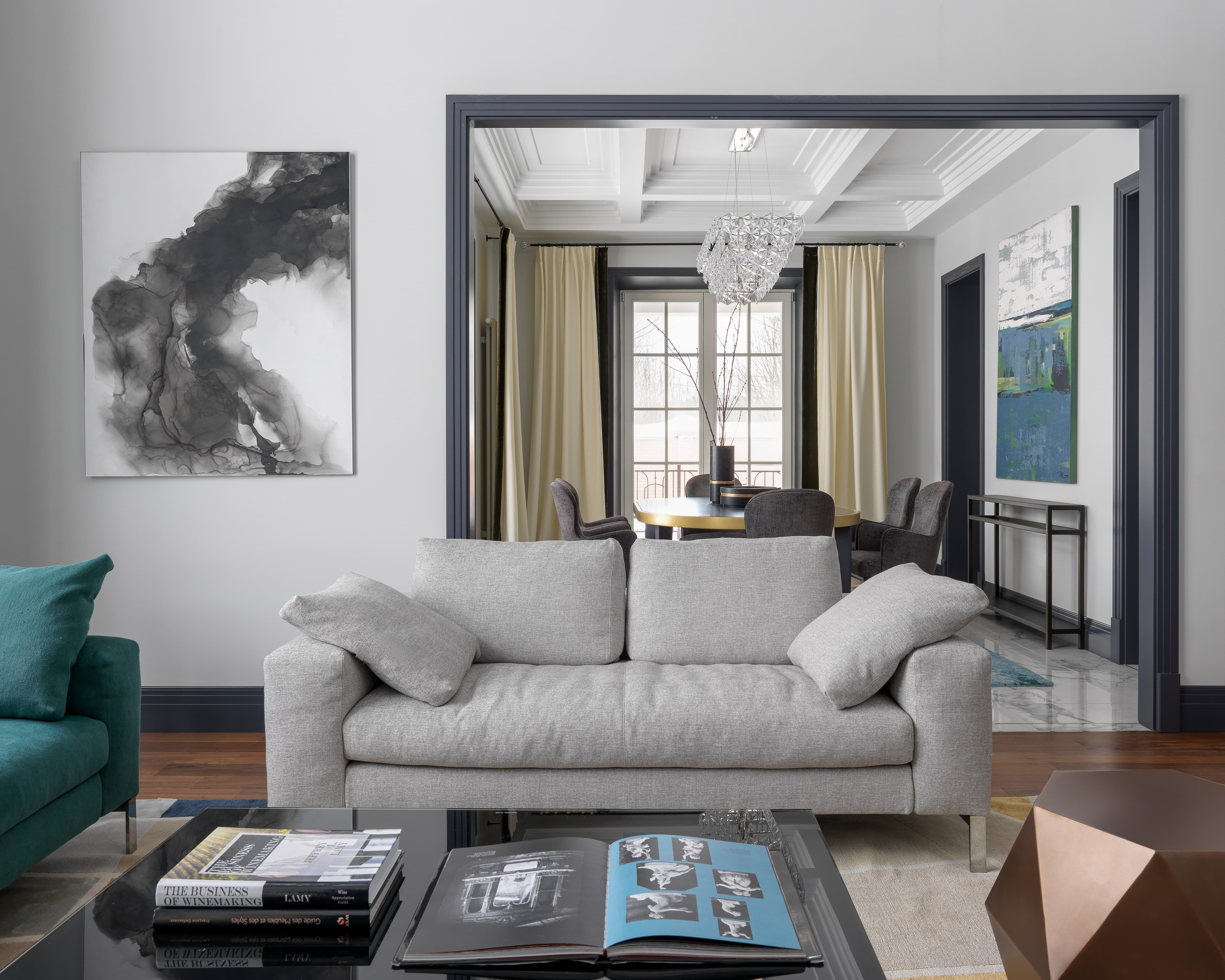 Art Deco House in Moscow designed by Marina Braginska