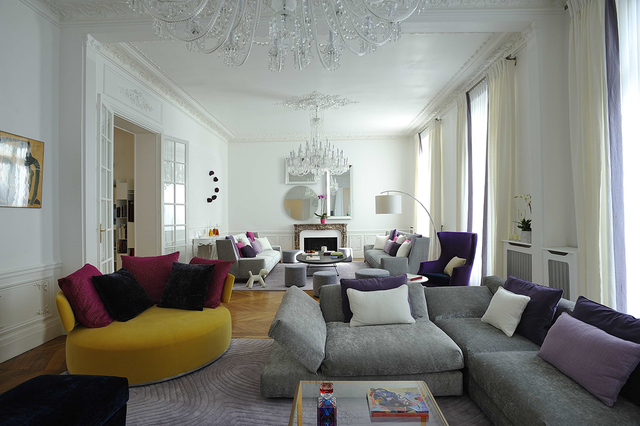 Arty Chic Apartment By PFB Design