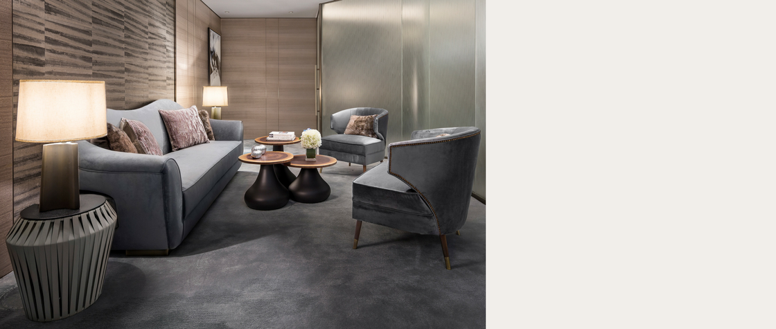 Octa Tower Sales Office - Designed by Ptang Studio and Furnished by BRABBU